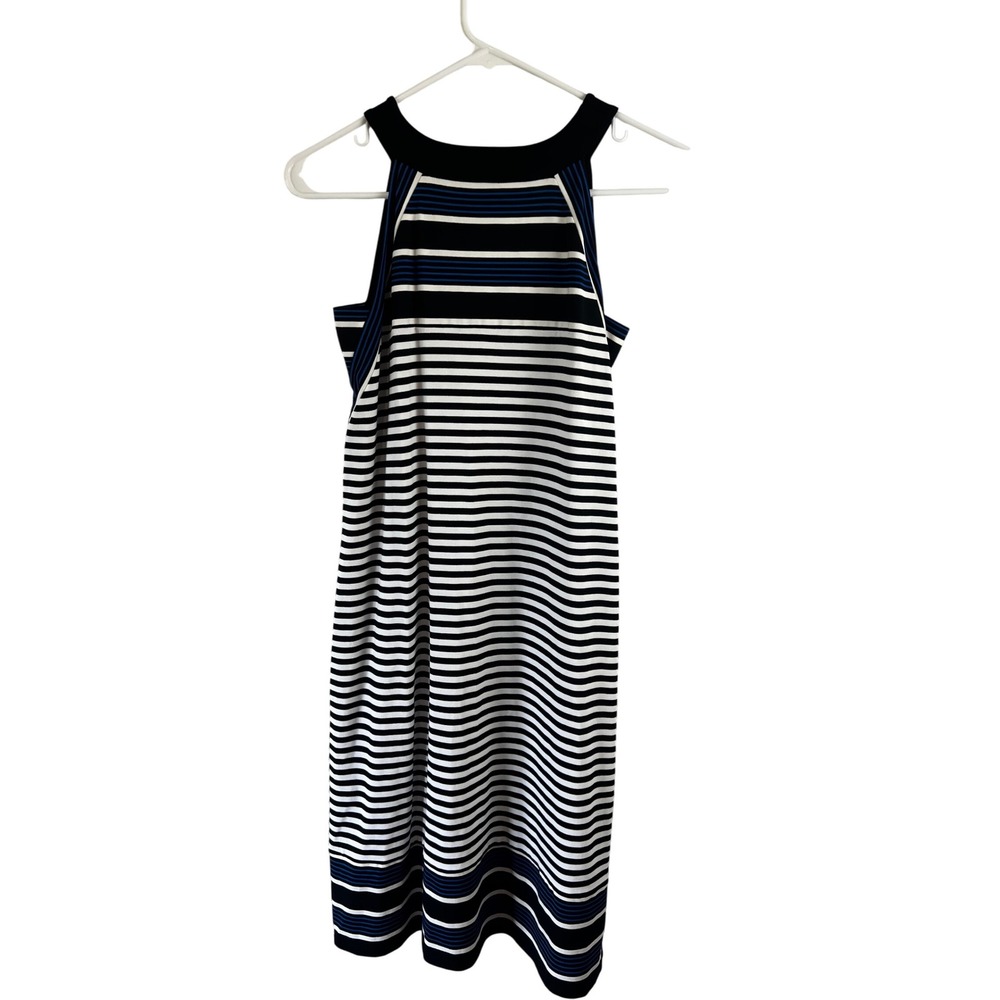 J.Jill Wearever Collection Striped Shift Dress Size XS Midi Striped - Picture 8 of 11